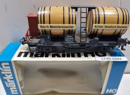 wagon foudre occasion 3 Rails  HO 1/87   Réf: 4432   MARKLIN   LT3D-243