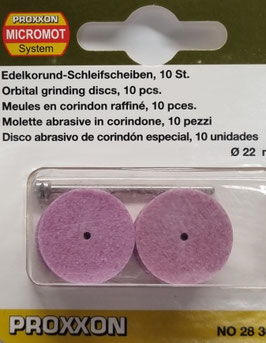 Disque meuleur Ø 22 mm  x10  Réf: 28302  PROXXON