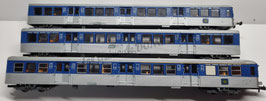 set de 3 voitures " conseil régional Provence Alpes Cote d'Azur " occasion  HO 1/87   Réf: 149276   LIMA   LT3D-1160