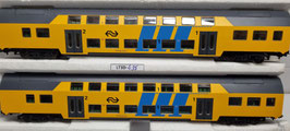 voiture NS 2 étages - partie du coffret occasion  HO 1/87   Réf: 95923   piko   LT3D-435