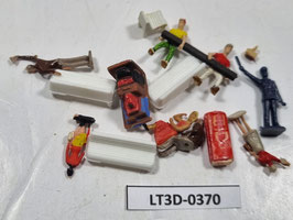 lot de figurines occasion  HO 1/87   Réf: SB   DIVERS   LT3D-370