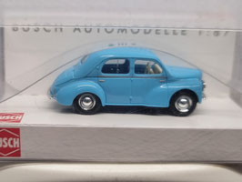 4 CV   Renault bleu ciel   HO 1/87 Réf : 46519 BUSCH