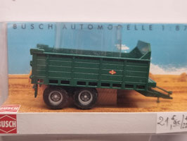 remorque Fortschritt T088 verte  HO 1/87  Réf: 53801  BUSCH