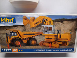 kit pelleteuse  Liebherr  HO 1/87 Réf: 11277   KIBRI