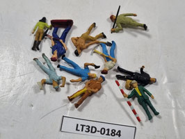 lot de figurines occasion  HO 1/87   Réf:       LT3D-184