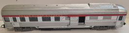 fourgon A²Dx TEE inox PBA SNCF  FDC eclaire occasion  HO 1/87 Réf: 865 JOUEF  LT3D-435