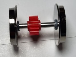 essieux avec pignon sans bandage pour BB série 7200 HO 1/87  Réf: 142729  ROCO