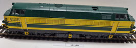 loco diesel BB 6006 SNCB 2 Rails digitale sonore occasion HO 1/87  réf : 68891 ROCO LC-140