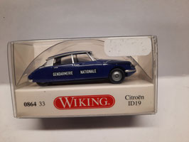 Citroën DS 19 " gendarmerie "HO 1/87 WIKING Réf: 86433