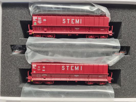 2 wagons   DMH Stemi  HO 1/87 Réf: 3117 LSMODELS