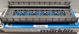 pont droit voie M 3 rails occasion  manque 1 petit morceau HO 1/87   Réf: 7268   MARKLIN   LT3D-285