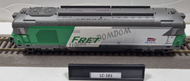 loco diesel  BB 467474 FRET digitale ( LENZ ) 3 R  occasion SB HO 1/87 réf : 96146 PIKO LC-181