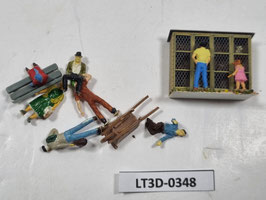 lot de figurines occasion  HO 1/87   Réf: SB   DIVERS   LT3D-348