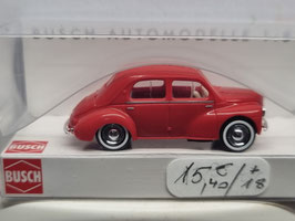 4 CV   Renault rouge   HO 1/87 Réf : 46523 BUSCH