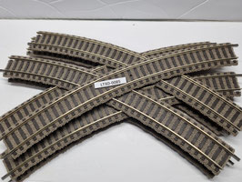 rail courbes occasion HO   1/87   Réf: 6125   FLEISHMANN   LT3D-85