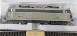 loco électrique BB 17040 livrée BETON digitale SAI occasion HO 1/87 réf : 98809 PIKO LC-337