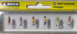 Ensemble de figurines, adolescentes  N 1/160  Réf: 36517  NOCH