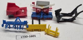 ensemble de matériel agricole occasion   HO 1/87      LT3D-1601