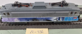 loco électrique BB 808588 digitale LENZ occasion  HO 1/87 réf : 95513 PIKO LC-334