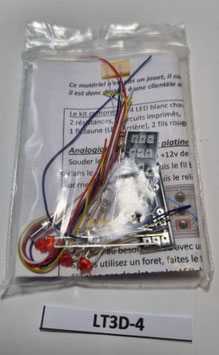 kit éclairage blanc chaud  / rouge  neuf  HO 1/87   Réf: KEC009   iprod   LT3D-4