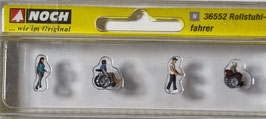 Personnages en fauteuil roulant - N 1/160   Réf: 36552  NOCH