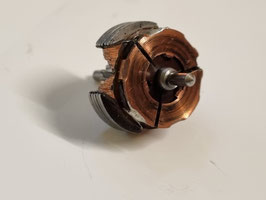 induit  ( rotor 3 pôles ) à jeu de balais/charbon    occasion HO 1/87  fonctionnel MARKLIN LT3D-320