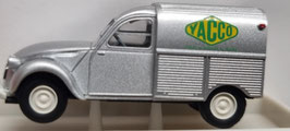 2 CV camionnette  Yacco   HO  1/87  Réf : 14139  BREKINA