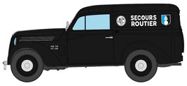 Voiture Renault JUVAQUATRE Fourgon tôlé noir "SECOURS ROUTIER" Réf: CB-201 REE