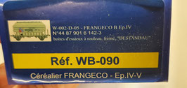 céréalier Frangeco   ép.  IV-V    HO 1/87   Réf:  WB-090  REE