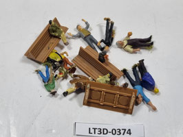 lot de figurines occasion  HO 1/87   Réf: SB   DIVERS   LT3D-374