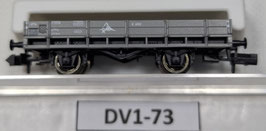 wagon plat gris occasion N 1/160    Réf         FLEISCHMANN    DV01-73