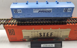 wagon frigorifique INTER FRIGO occasion HO 1/87   Réf:    JOUEF   LT3D-170