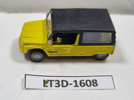 voiture Méhari  jaune   occasion  HO 1/87   Réf: SB   DIVERS   LT3D-1608