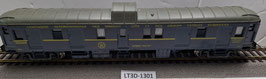 fourgon CIWL avec feux fin de convoi occasion HO 1/87 sans boite  Réf:    JOUEF   LT3D-1301