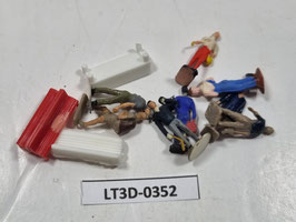lot de figurines occasion  HO 1/87   Réf: SB   DIVERS   LT3D-352