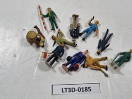lot de figurines occasion  HO 1/87   Réf:       LT3D-185