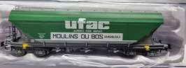 Wagon trémie " UFAC" SNCF HO 1/87  Réf: HJ6281-2  JOUEF