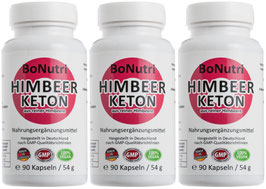 HIMBEER KETON SUPERSPARPACK 270 Kapseln - Der starke Fettverbrenner aus reiner Himbeere