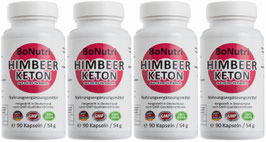 HIMBEER KETON MEGASPARPACK 360 Kapseln - Der starke Fettverbrenner aus reiner Himbeere
