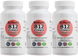 VITAMIN B12 - SUPERSPARPACK 360 Lutschtabletten - Der Helfer für Ihr Wohlergehen