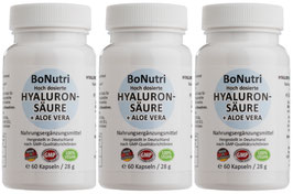 HYALURONSÄURE + ALOE VERA - SUPERSPARPACK - 180 Kapseln - Der Wasserbinder