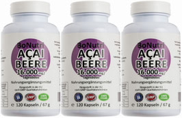 ACAI BEERE 16000 SUPERSPARPACK 360 Kapseln - Die Power-Beere aus Brasilien