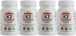 VITAMIN K2 - MEGASPARPACK - 720 Tabletten - Der Calciumregulierer
