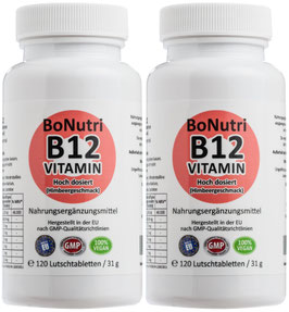 VITAMIN B12 - SPARPACK 240 Lutschtabletten - Der Helfer für Ihr Wohlergehen