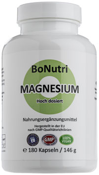 MAGNESIUMCITRAT - 180 Kapseln - Der Spannungslöser