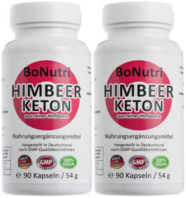HIMBEER KETON SPARPACK 180 Kapseln - Der starke Fettverbrenner aus reiner Himbeere