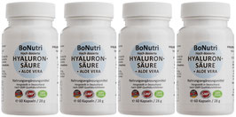 HYALURONSÄURE + ALOE VERA - MEGASPARPACK - 240 Kapseln - Der Wasserbinder