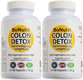 COLON DETOX SPARPACK 180 Kapseln - Der sanfte und effektive Entgifter