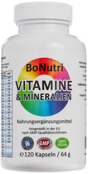 VITAMINE & MINERALIEN - Der Tagesbedarf in zwei Kapseln