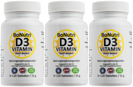 VITAMIN D3 - SUPERSPARPACK 360 Tabletten - Das Sonnenscheinvitamin